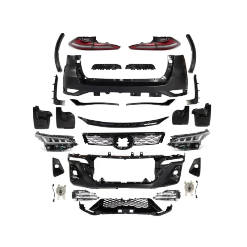 Body Kit Toyota Fortuner 2015 Menaik taraf kepada Fortuner 2021 Tinggi Jenis
