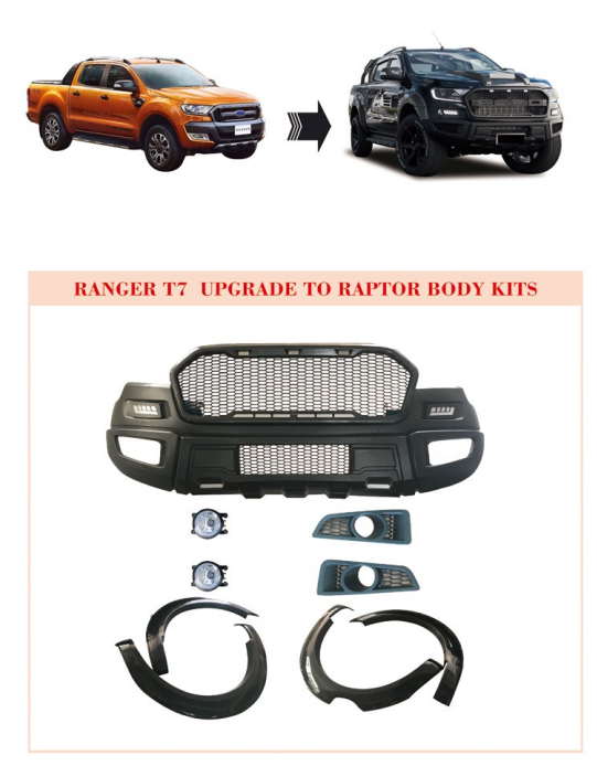 Mgambo T7 Boresha hadi Raptor Body Kit