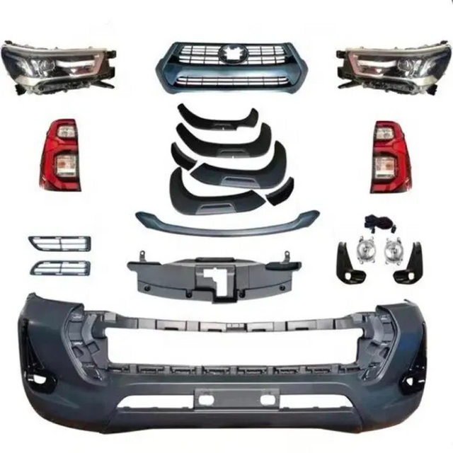 Hilux Rocco 2018 Simudzira kuRevo 2020 Body Kits