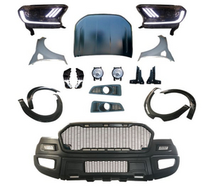 Ranger T6 n&acirc;ng cấp l&ecirc;n bộ body kit Raptor