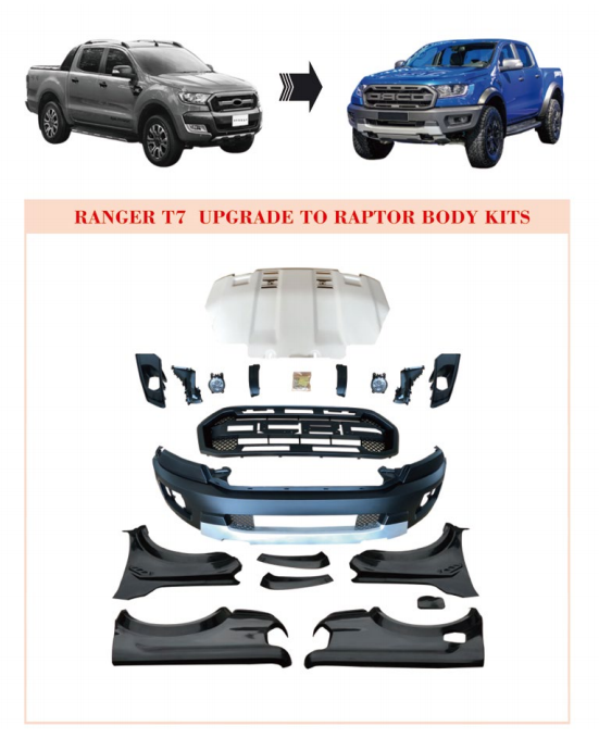 Ranger T7 t&auml;iendus Raptori kerekomplektile (plastist poritiib)