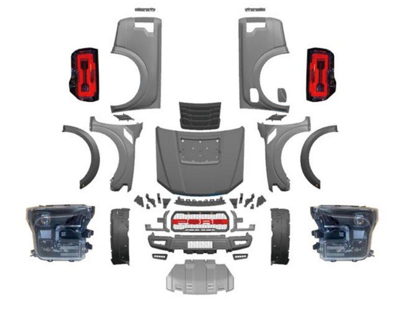 Ranger Verander Na F150 Body Kit