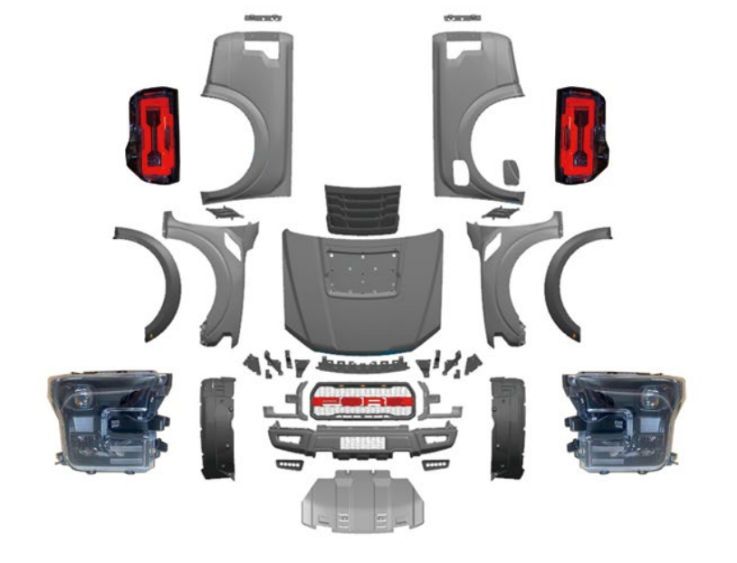 Ranger Verander Na F150 Body Kit