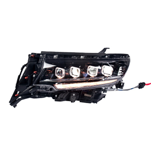 Toyota Prado 2018 এর জন্য চারটি LED লেন্স হেডলাইট