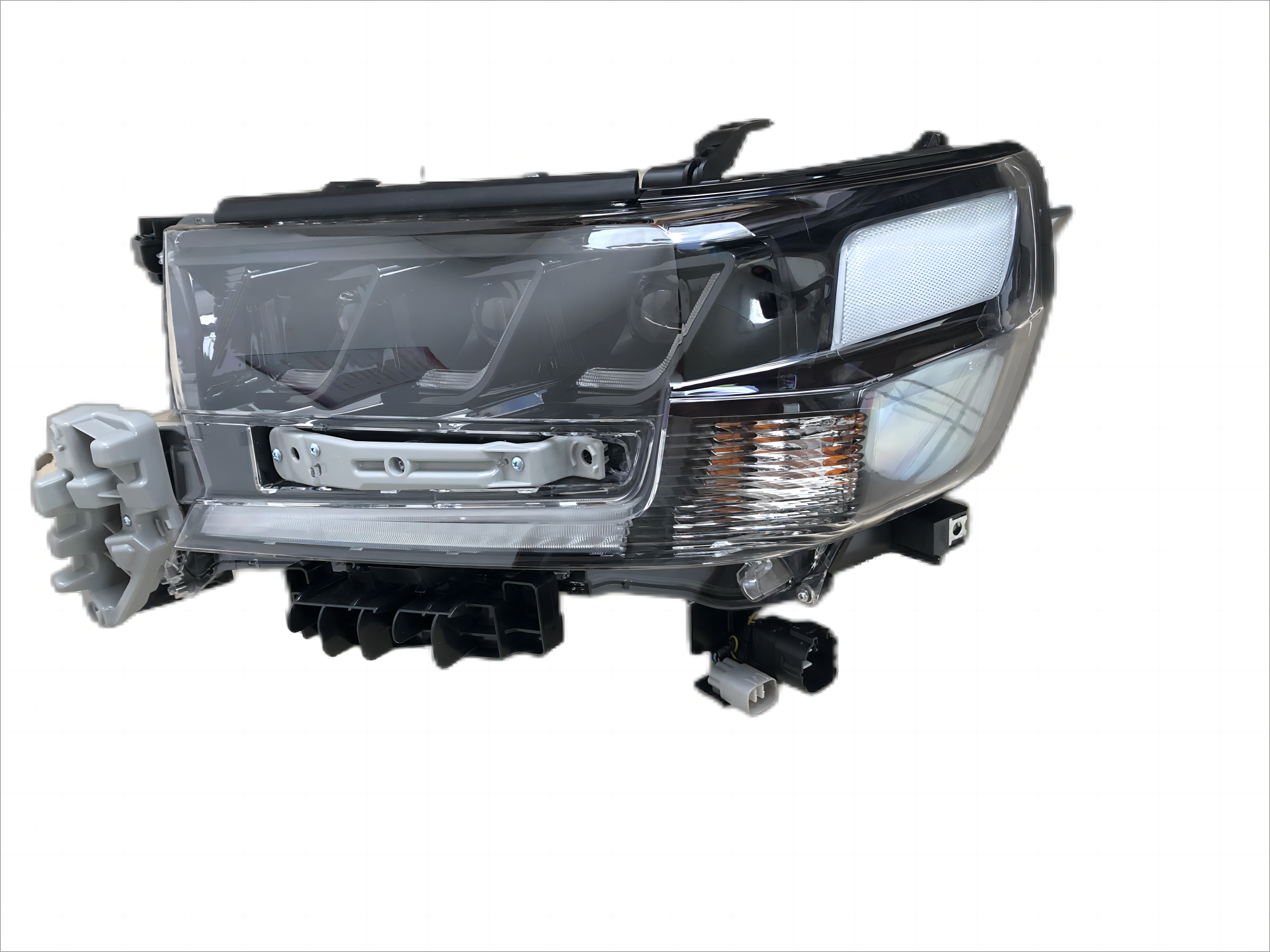 Modifioitu kolmesilm&auml;iset ajovalot autoon Toyota Land Cruiser LC200 2016 