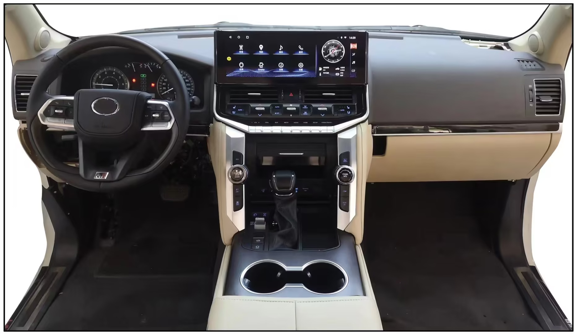 Toyota Land Cruiser LC200 Interior Accessories Mag-upgrade sa LC300 