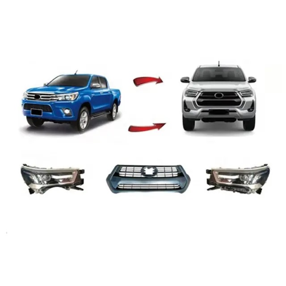 Абнаўленне Hilux Rocco 2018 да Revo 2020 Body Kits