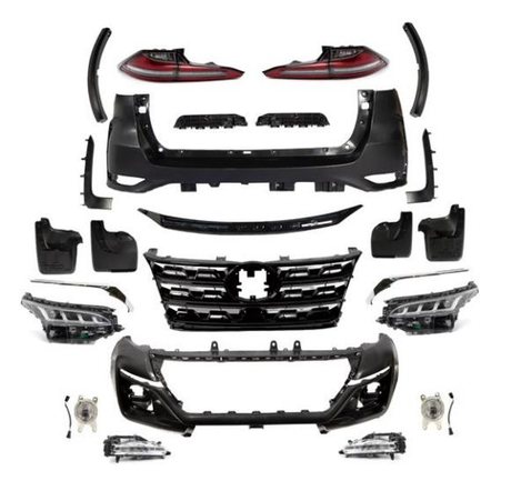 Kit carrozzeria Toyota Fortuner 2015 Aggiornamento a Fortuner 2021 Tipo basso