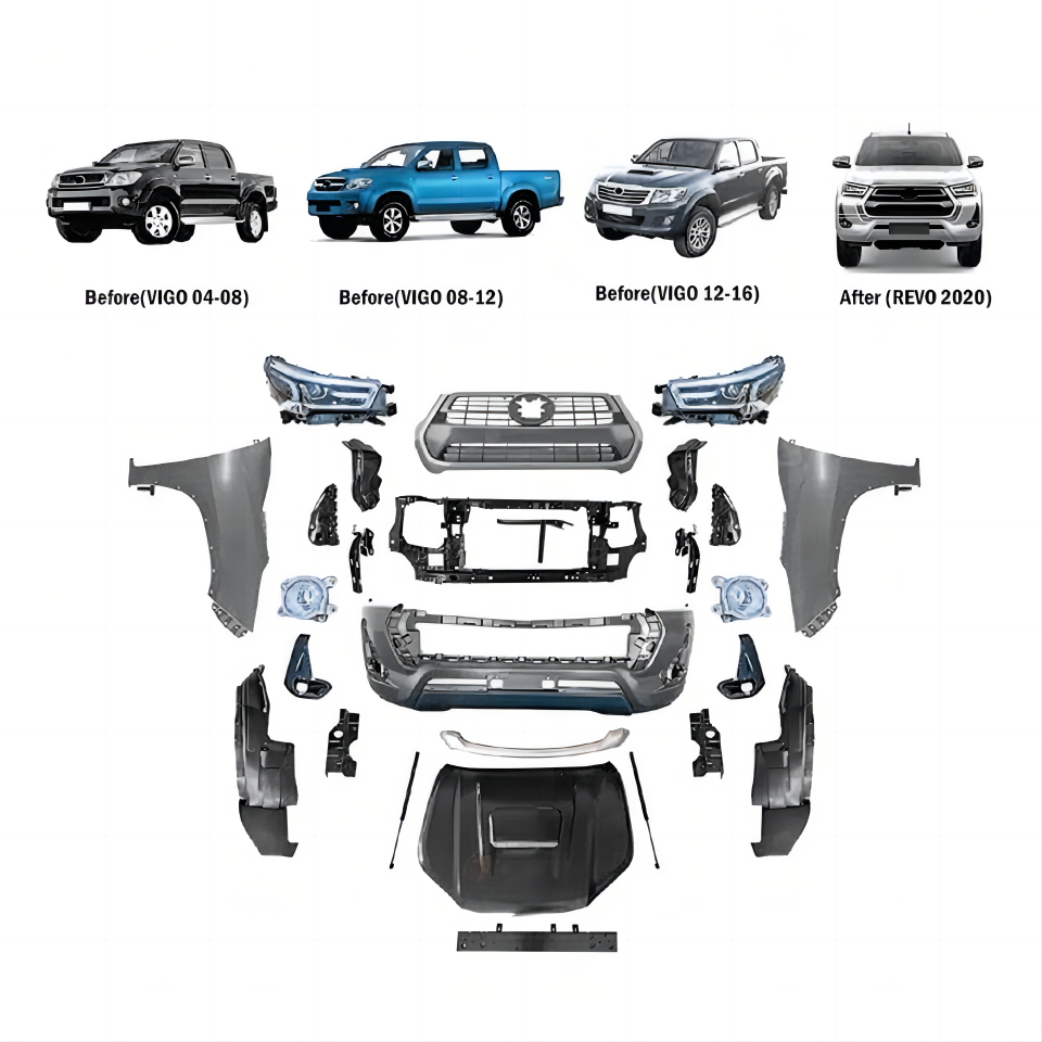 Hilux Vigo อัพเกรดเป็นชุดแต่ง Revo 2020