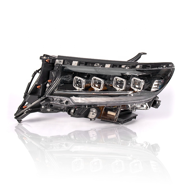 Fire LED-linseforlygter til Toyota Prado 2018