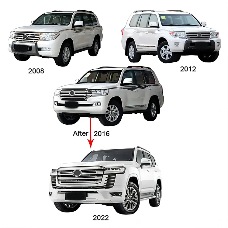 Toyota Land Cruiser LC200 Interior Accessories Mag-upgrade sa LC300 