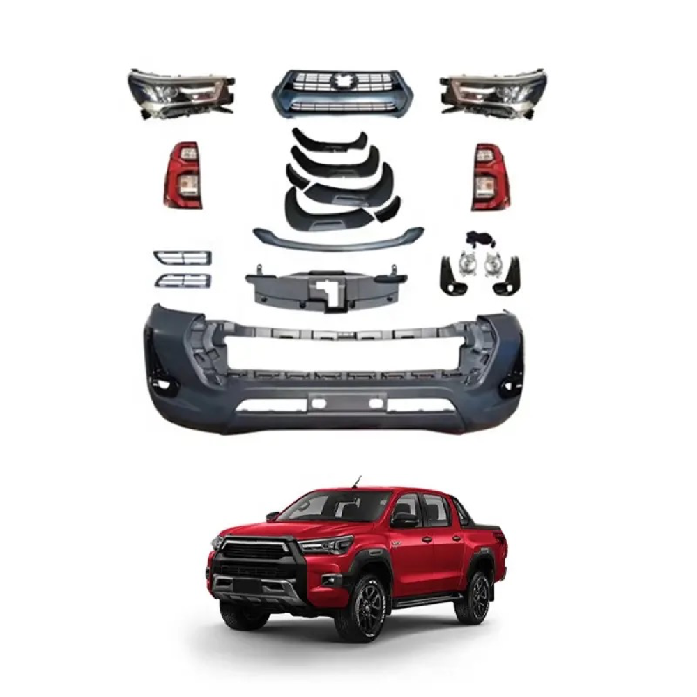 Абнаўленне Hilux Rocco 2018 да Revo 2020 Body Kits