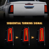  Full LED Tail Ru Lamp Taillight fun Toyota Hilux Vigo 2012-2015