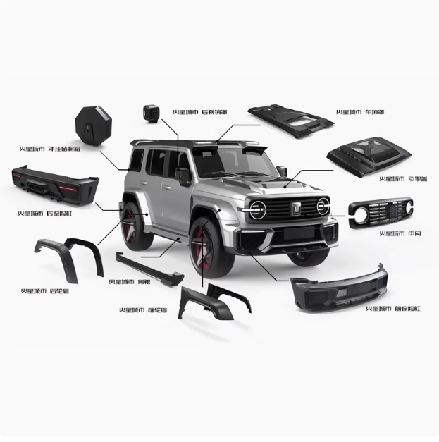 Kit carrosserie Tank 300 Mars City 