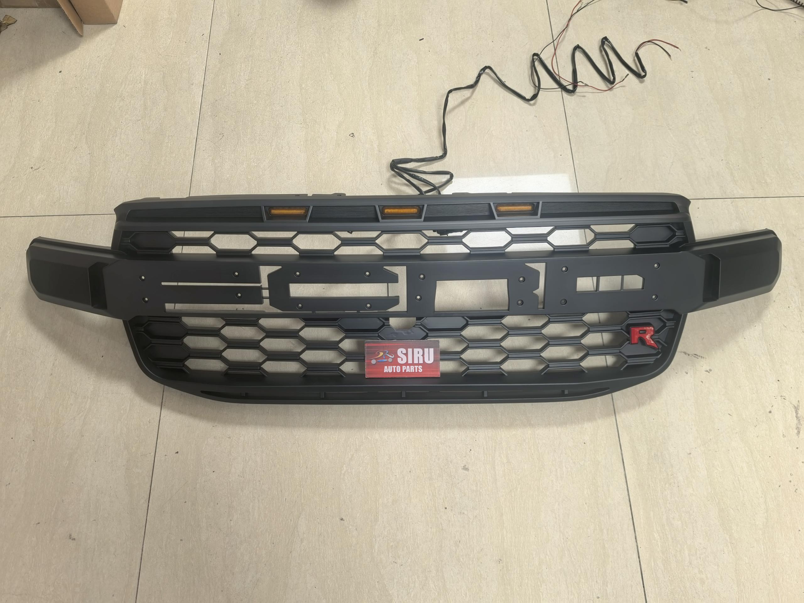 Akwụkwọ ozi Grille R nke Ford Ranger 2022 gbanwere