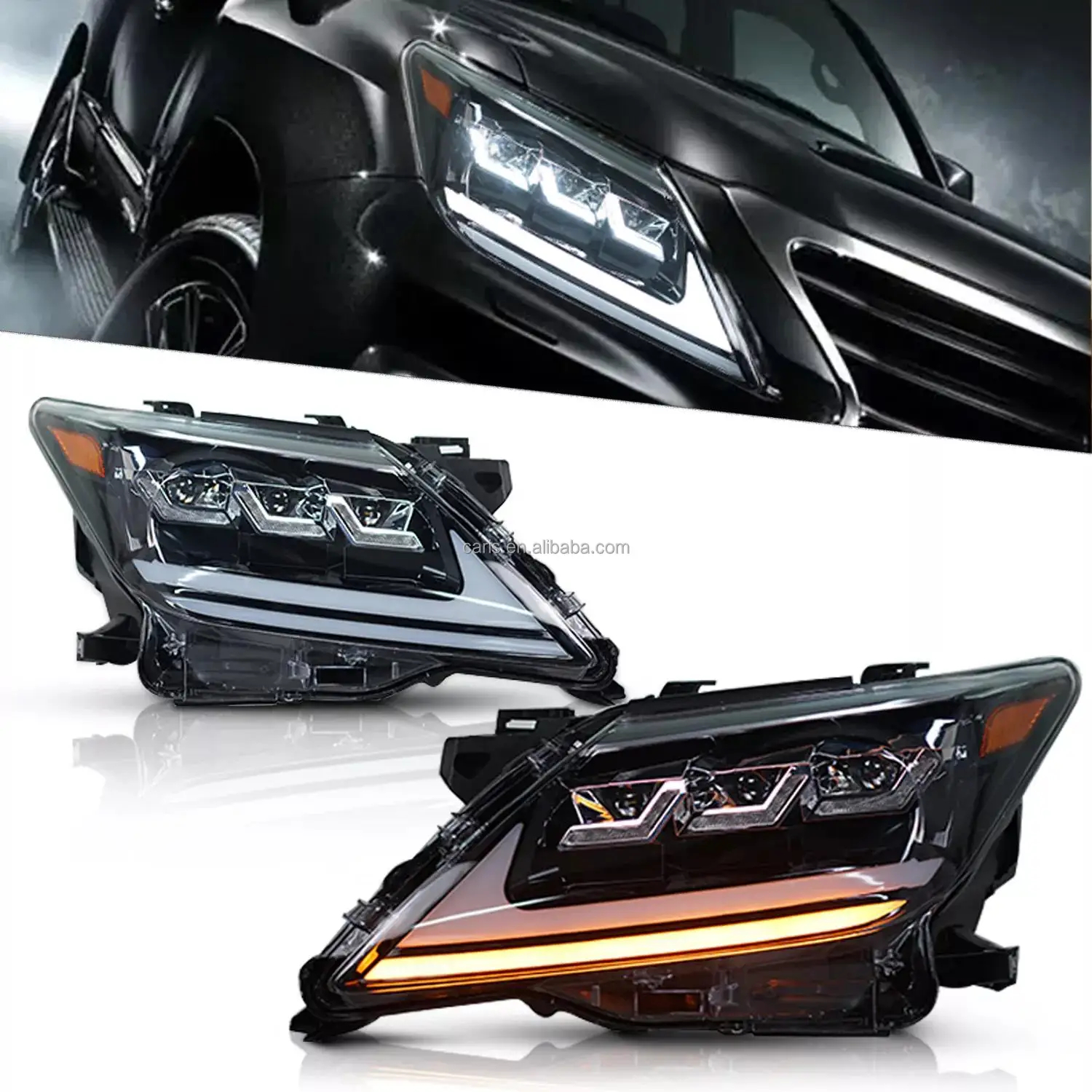 Faros delanteros para Lexus LX570 2012