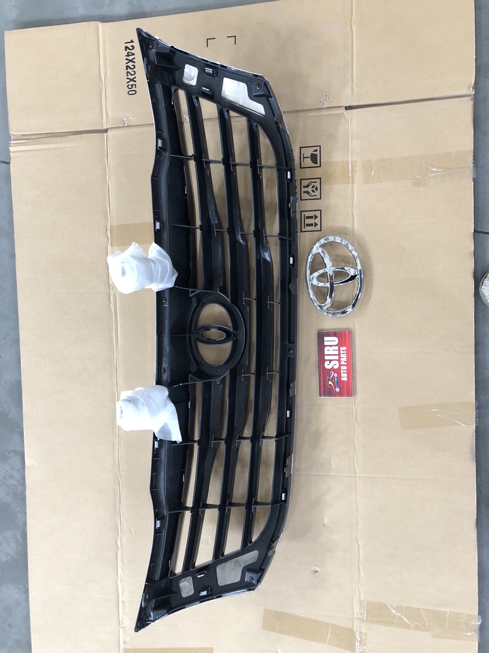Toyota Hilux Vigo 2012 OEM Хагас Chromed Grille 