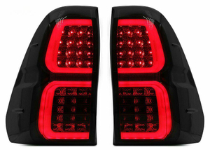 Toyota Hilux Vigo 2012-2015 için LED füme kuyruk lambaları durdur