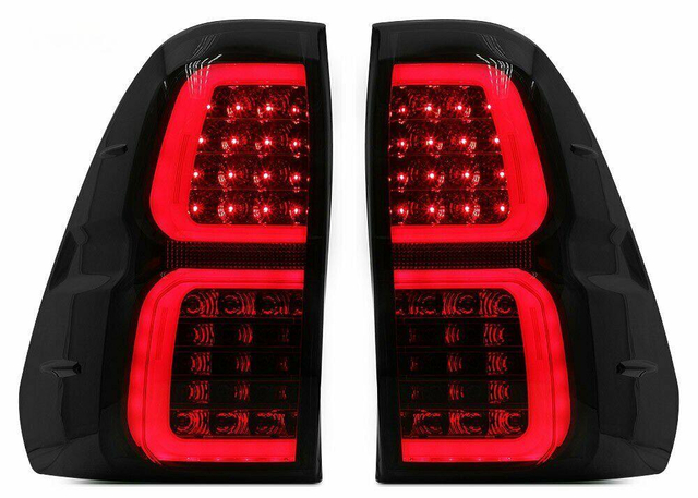 टोयोटा हिलक्स विगो 2012-2015 के लिए स्टॉप एलईडी स्मोक्ड टेल लाइट्स