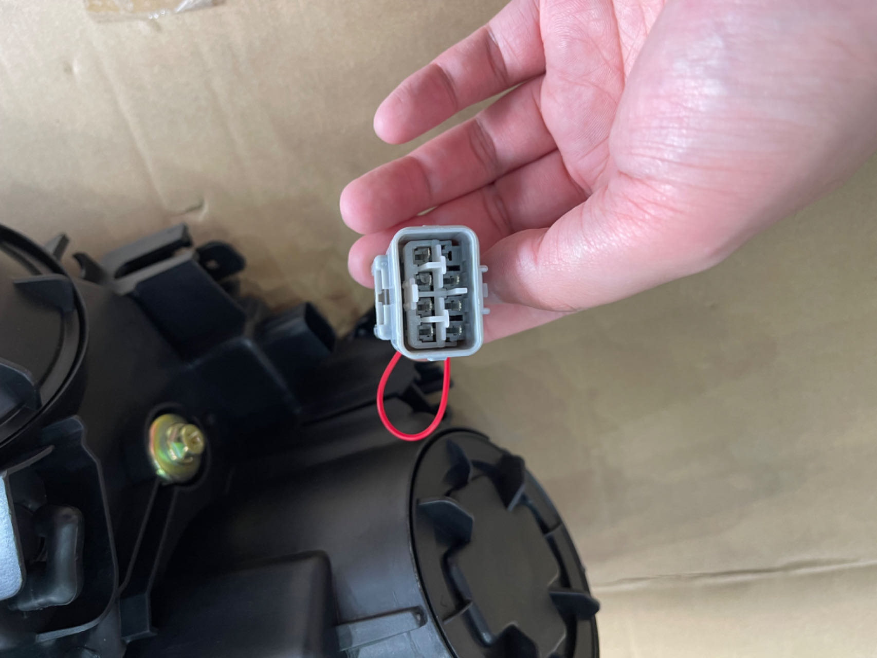 Mitsubishi Triton L200 2020 Hoofligte OEM Styl Basiese Model