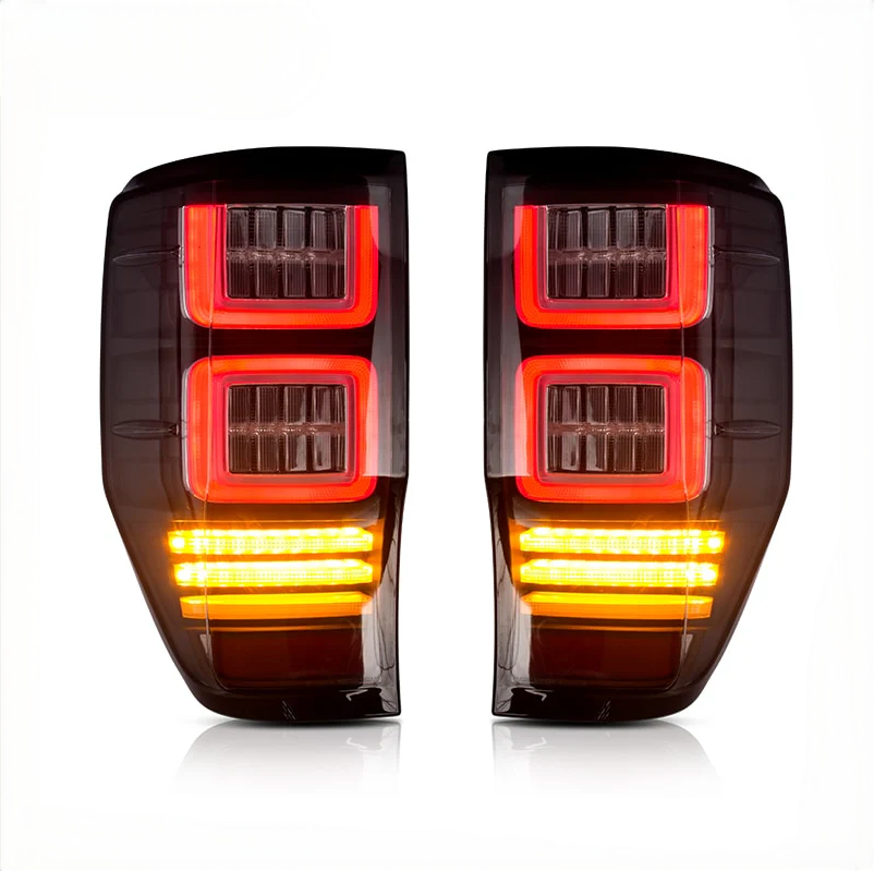 Fanali posteriori a LED avanzati per Ford Ranger: luci posteriori di guida, freno, retromarcia e indicatori di direzione di qualit&agrave; superiore per i modelli T6, T7 e T8