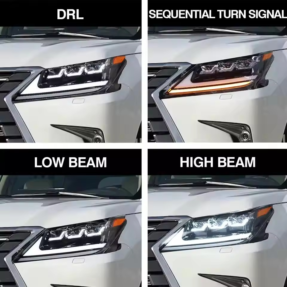 Faros delanteros para Lexus LX570 2012