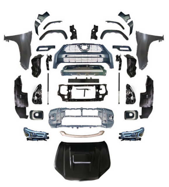 2012-2015 Toyota Fortuner မှ 2020 Rocco Style Body Kit