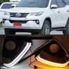 تویوتا فورچونر 2015 DRL اصلاح شده با نوارهای نور LED دوگانه