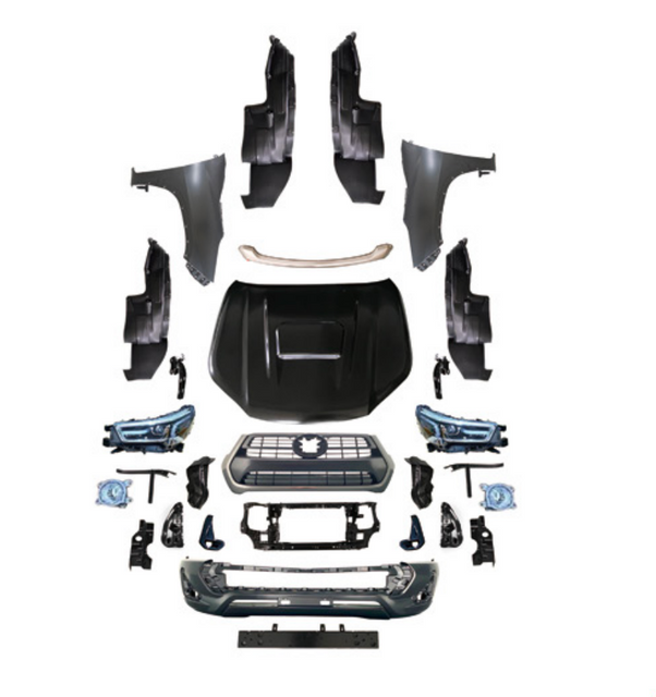 바디 키트 Toyota Fortuner 2012-2015 Revo 2020 스타일로 업그레이드