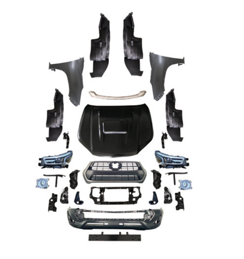 Body Kit Toyota Fortuner 2012-2015 Boresha hadi Mtindo wa Revo 2020