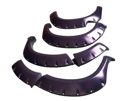 Muokatut lokasuojat Wheel Arch Flare Sopii Hilux Vigo 2012 -malleihin